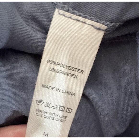 Slate Blue Gray Running Shorts W/ Liner M 95% Polyester 5% Spandex - Picture 4 of 4